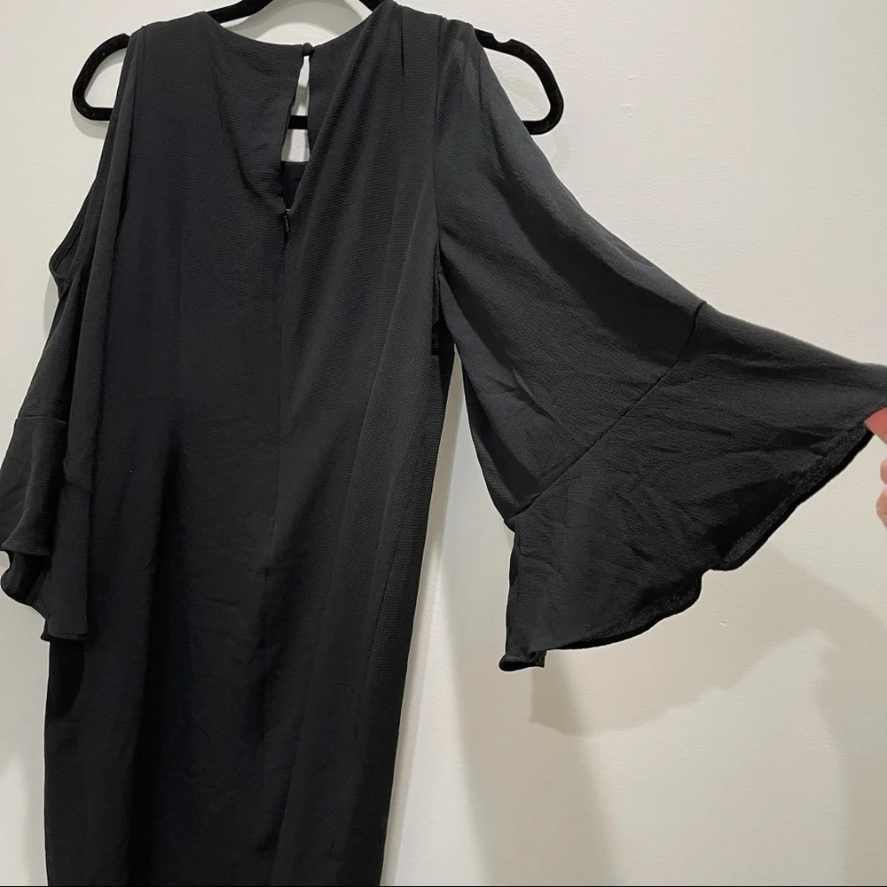 A Pea in‎ the Pod black medium maternity dress